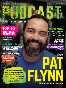 Podcast Magazine - Pat Flynn Cover